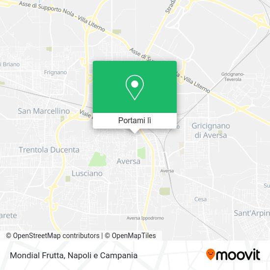 Mappa Mondial Frutta