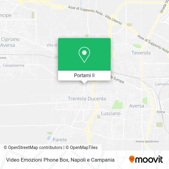 Mappa Video Emozioni Phone Box