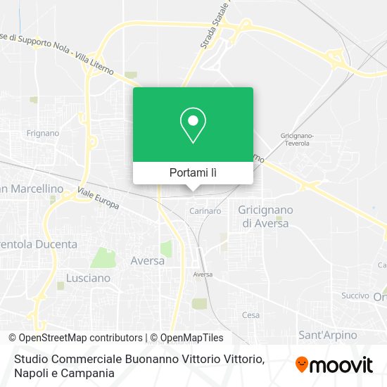Mappa Studio Commerciale Buonanno Vittorio Vittorio