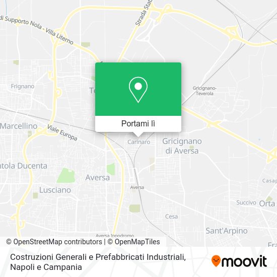 Mappa Costruzioni Generali e Prefabbricati Industriali