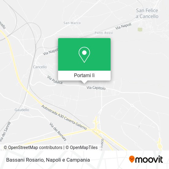 Mappa Bassani Rosario