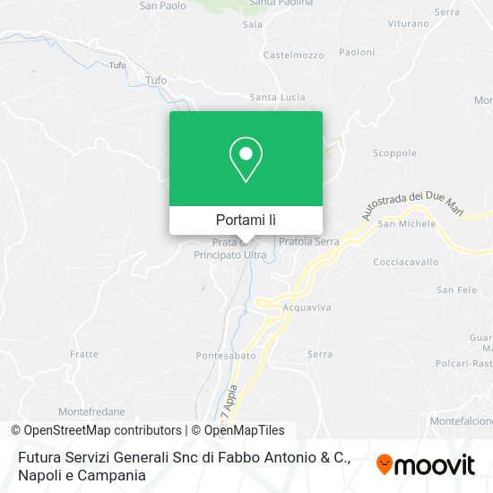 Mappa Futura Servizi Generali Snc di Fabbo Antonio & C.
