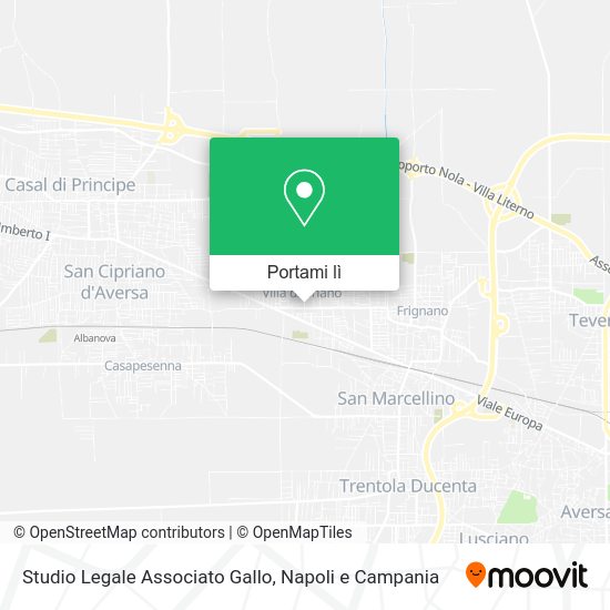Mappa Studio Legale Associato Gallo