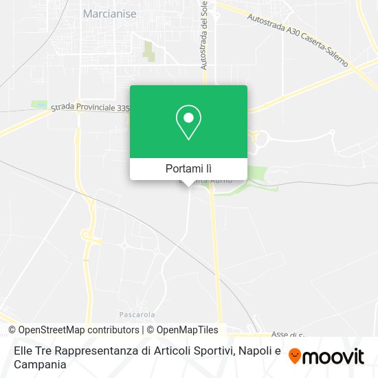 Mappa Elle Tre Rappresentanza di Articoli Sportivi