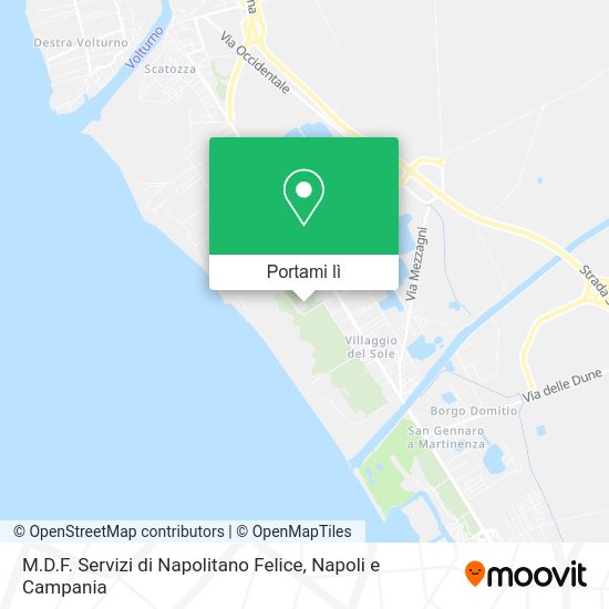Mappa M.D.F. Servizi di Napolitano Felice