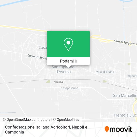 Mappa Confederazione Italiana Agricoltori