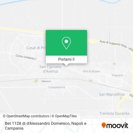 Mappa Bet 1128 di d'Alessandro Domenico