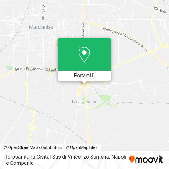 Mappa Idrosanitaria Civital Sas di Vincenzo Santelia