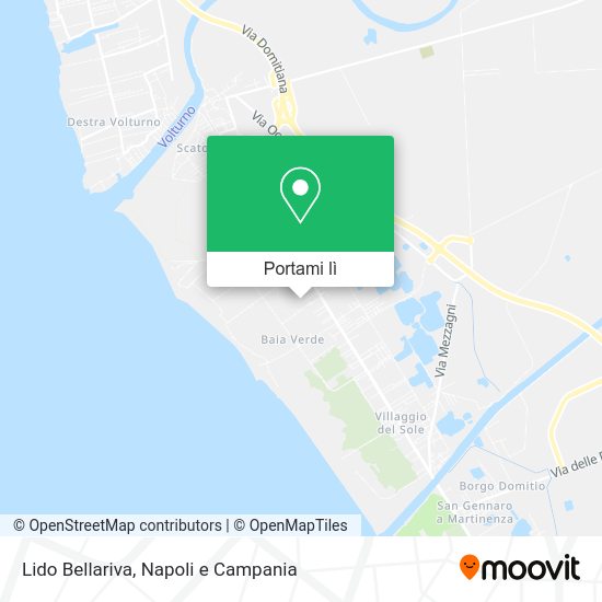 Mappa Lido Bellariva