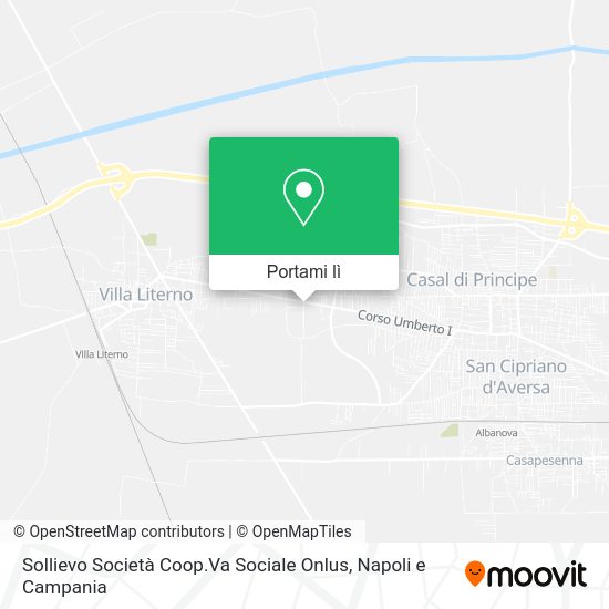 Mappa Sollievo Società Coop.Va Sociale Onlus