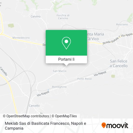 Mappa Meklab Sas di Basilicata Francesco