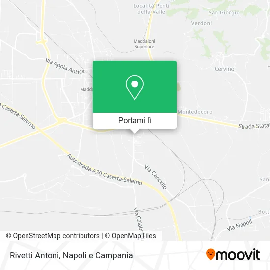 Mappa Rivetti Antoni