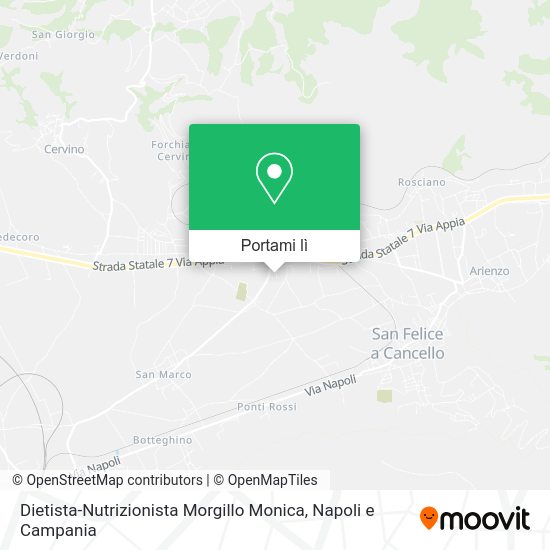 Mappa Dietista-Nutrizionista Morgillo Monica