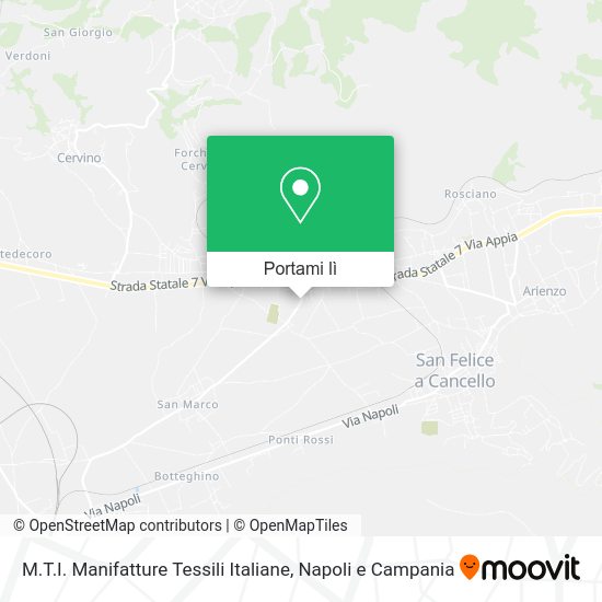 Mappa M.T.I. Manifatture Tessili Italiane