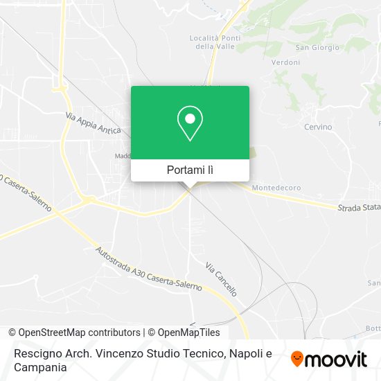 Mappa Rescigno Arch. Vincenzo Studio Tecnico
