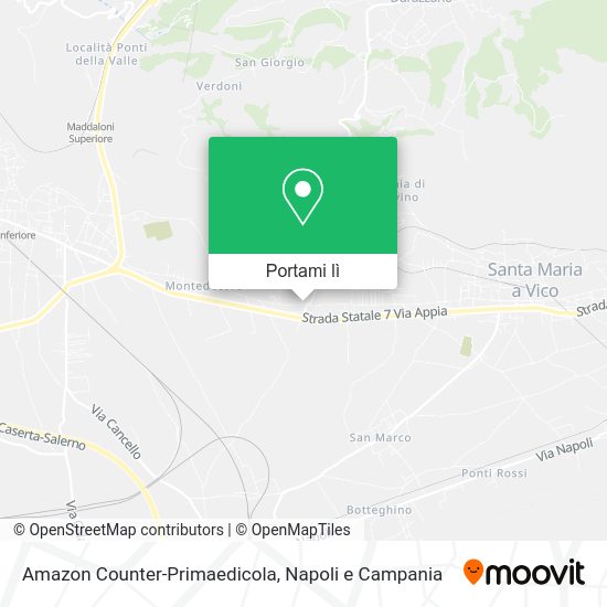 Mappa Amazon Counter-Primaedicola