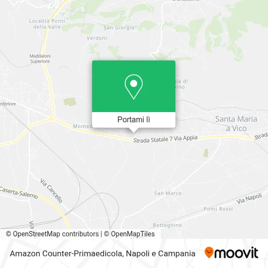 Mappa Amazon Counter-Primaedicola