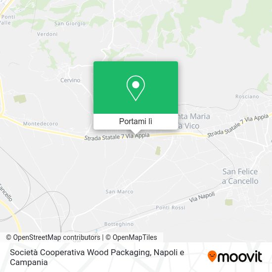 Mappa Società Cooperativa Wood Packaging