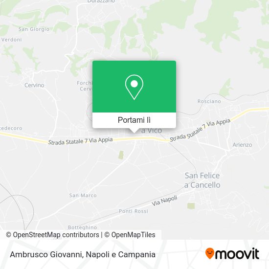 Mappa Ambrusco Giovanni