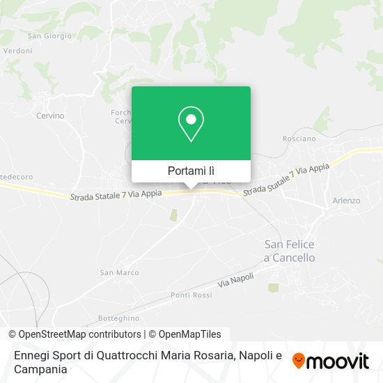 Mappa Ennegi Sport di Quattrocchi Maria Rosaria