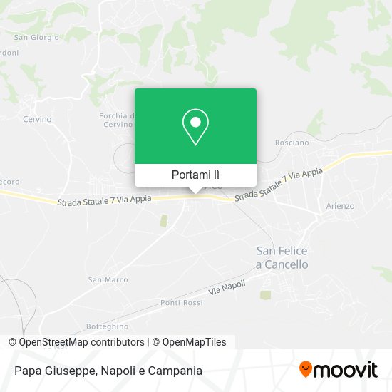 Mappa Papa Giuseppe