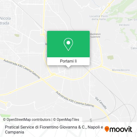 Mappa Pratical Service di Fiorentino Giovanna & C.