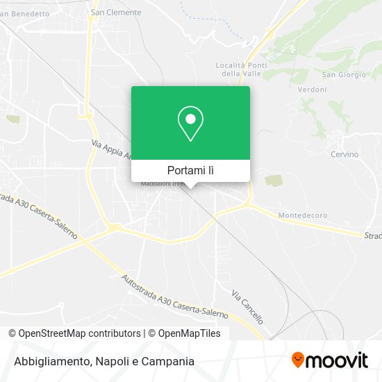 Mappa Abbigliamento