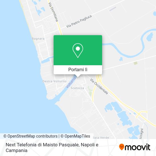 Mappa Next Telefonia di Maisto Pasquale