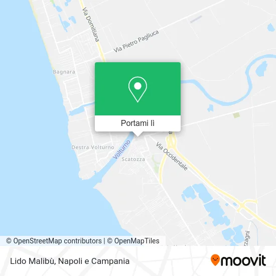 Mappa Lido Malibù