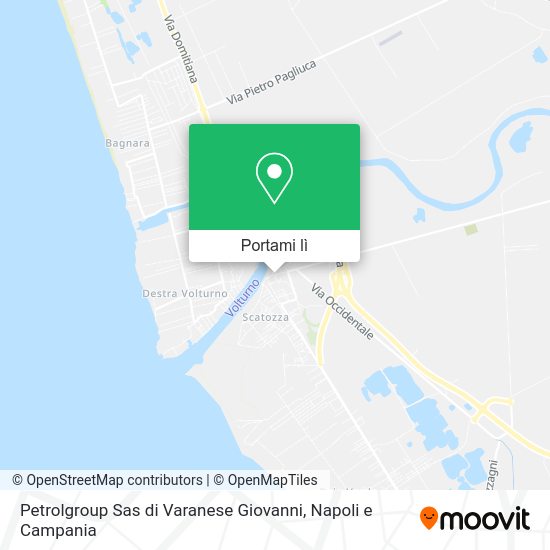 Mappa Petrolgroup Sas di Varanese Giovanni