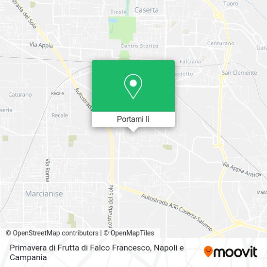 Mappa Primavera di Frutta di Falco Francesco
