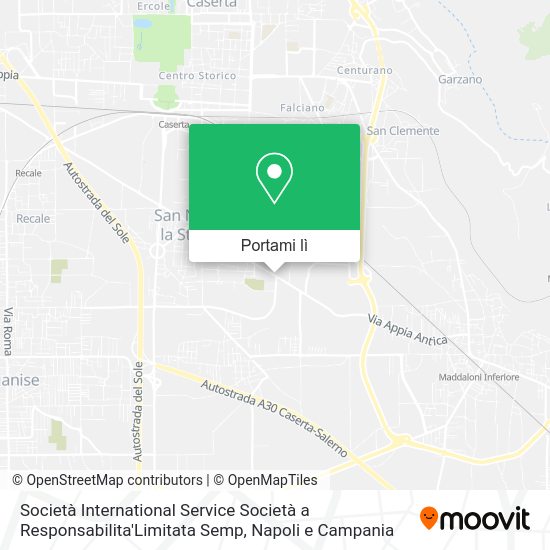 Mappa Società International Service Società a Responsabilita'Limitata Semp