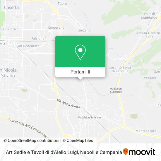 Mappa Art Sedie e Tavoli di d'Aiello Luigi