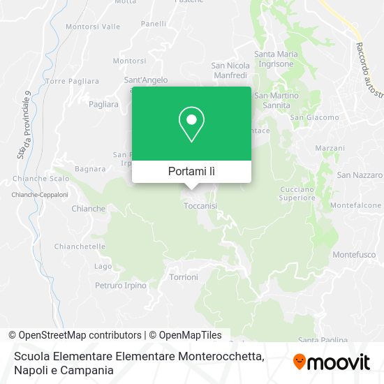 Mappa Scuola Elementare Elementare Monterocchetta