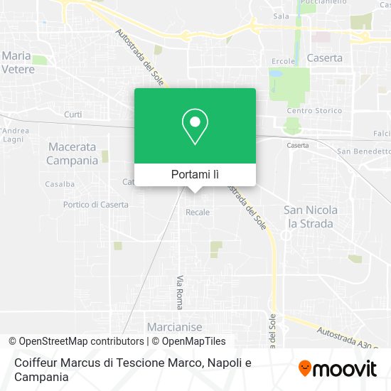 Mappa Coiffeur Marcus di Tescione Marco