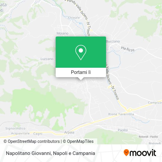 Mappa Napolitano Giovanni