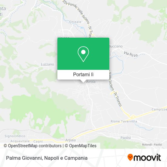 Mappa Palma Giovanni