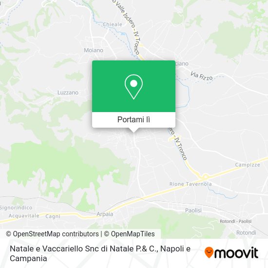 Mappa Natale e Vaccariello Snc di Natale P.& C.
