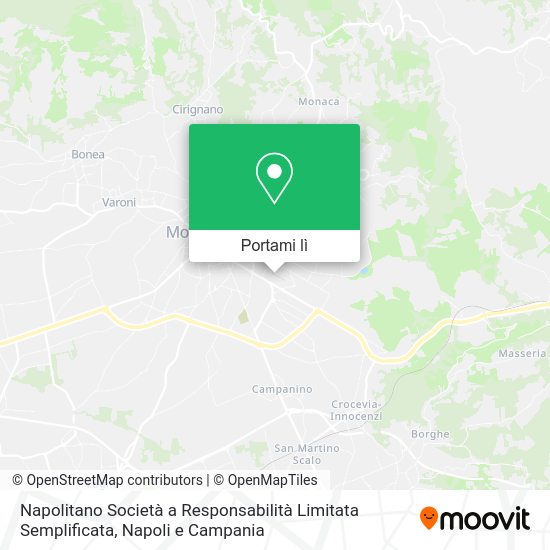 Mappa Napolitano Società a Responsabilità Limitata Semplificata