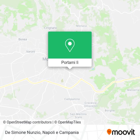 Mappa De Simone Nunzio