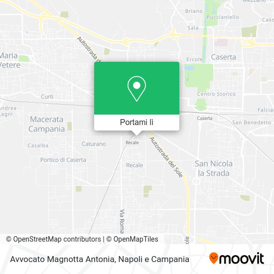 Mappa Avvocato Magnotta Antonia