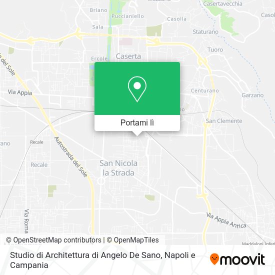 Mappa Studio di Architettura di Angelo De Sano