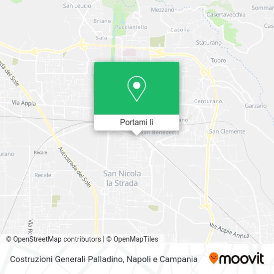 Mappa Costruzioni Generali Palladino
