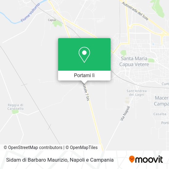 Mappa Sidam di Barbaro Maurizio