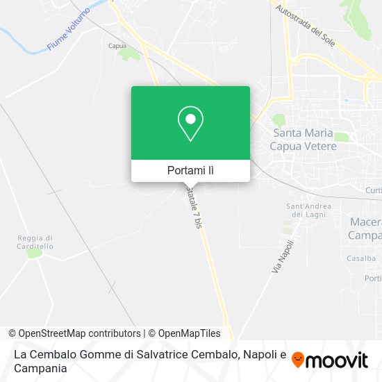 Mappa La Cembalo Gomme di Salvatrice Cembalo