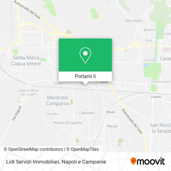 Mappa Lidl Servizi Immobiliari