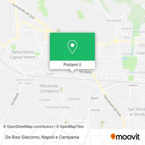 Mappa De Riso Giacomo