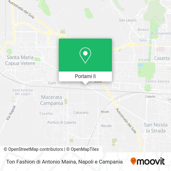 Mappa Ton Fashion di Antonio Maina