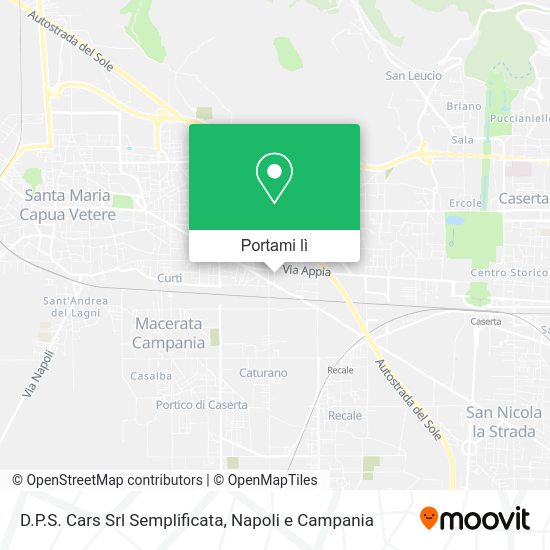 Mappa D.P.S. Cars Srl Semplificata