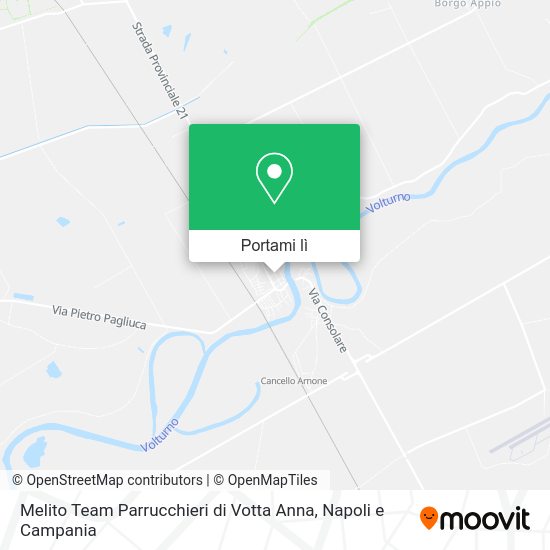Mappa Melito Team Parrucchieri di Votta Anna